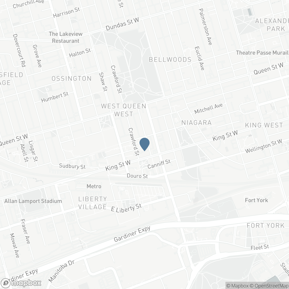 2-B - 2 SHANK STREET, Toronto, Ontario M6J 3T8